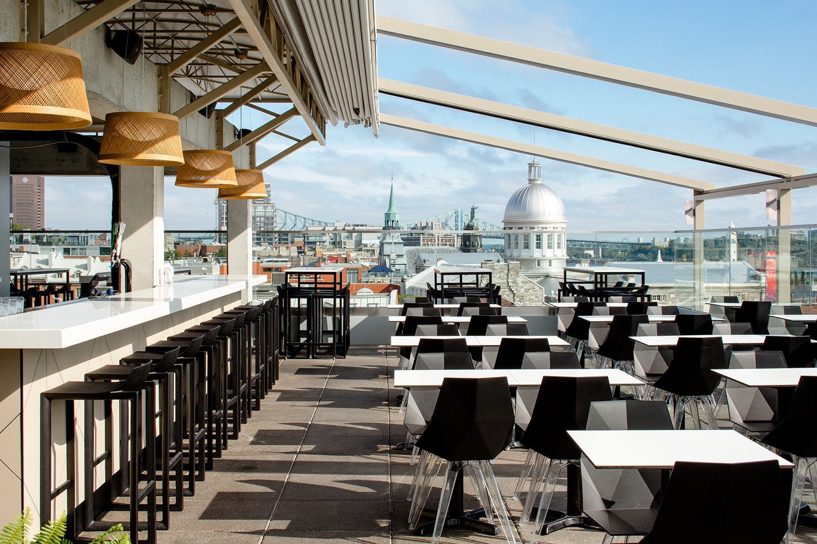 Rooftop view of Montreal