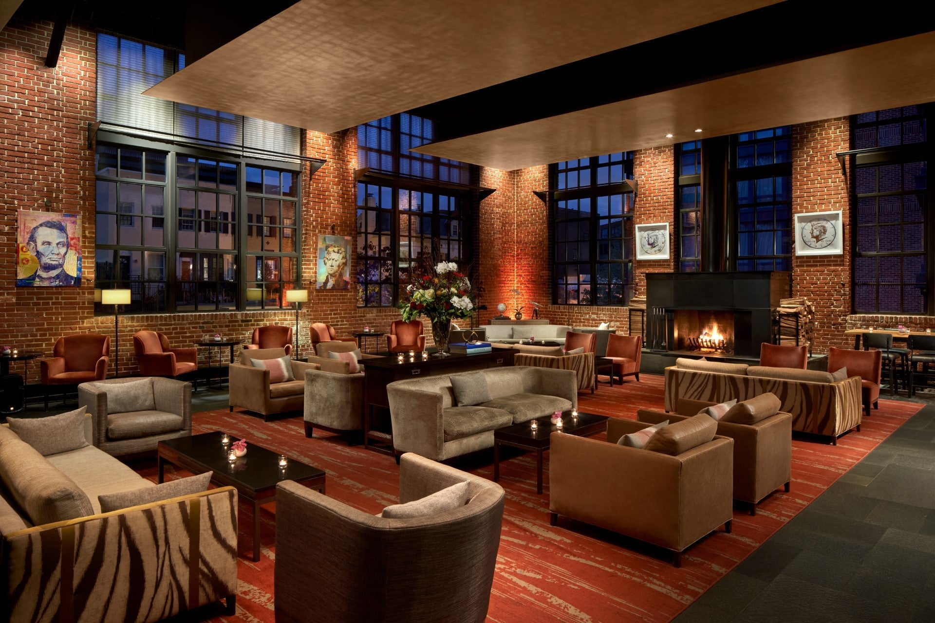 Ritz Carlton Georgetown lobby