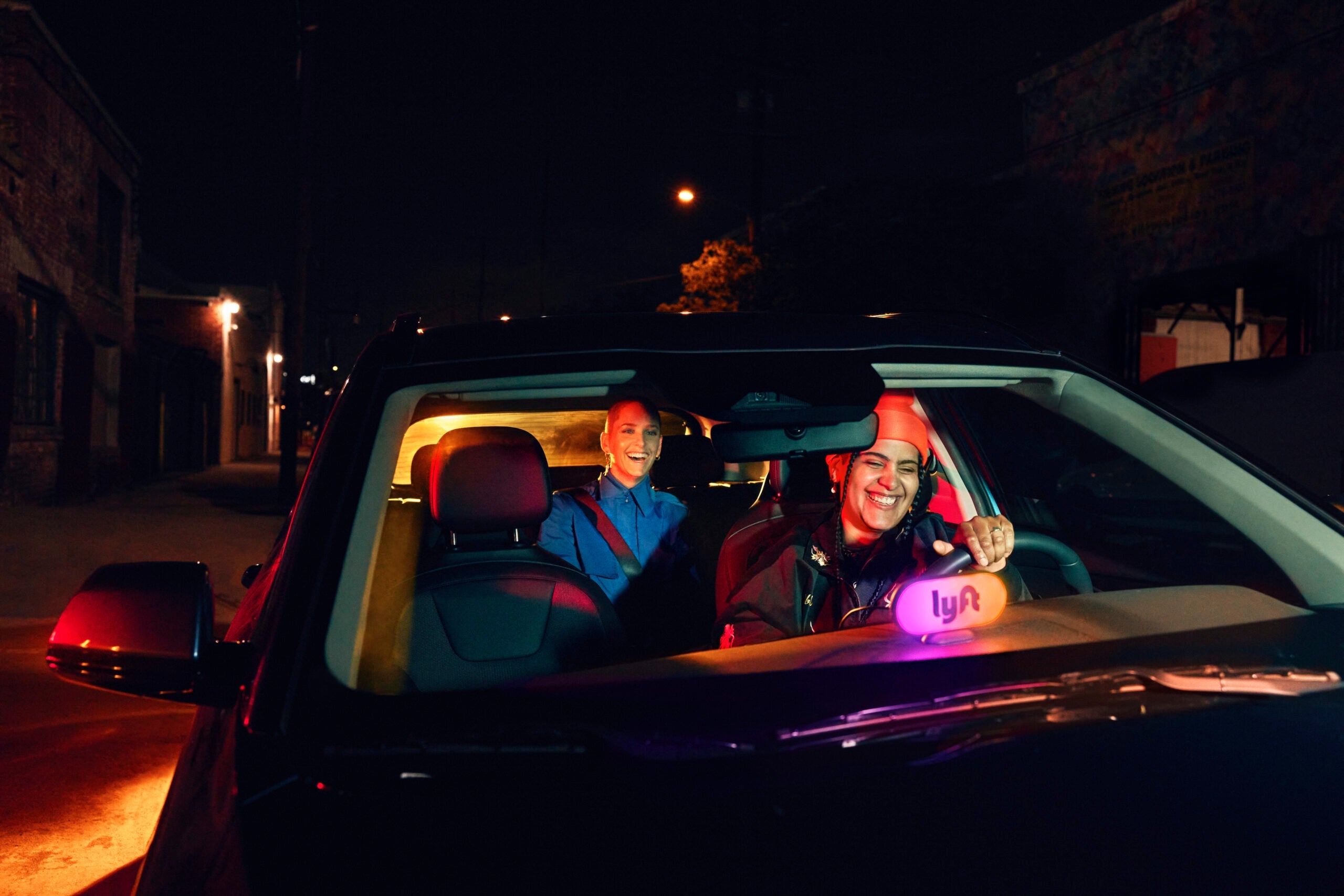 Lyft's program that matches female and nonbinary riders and