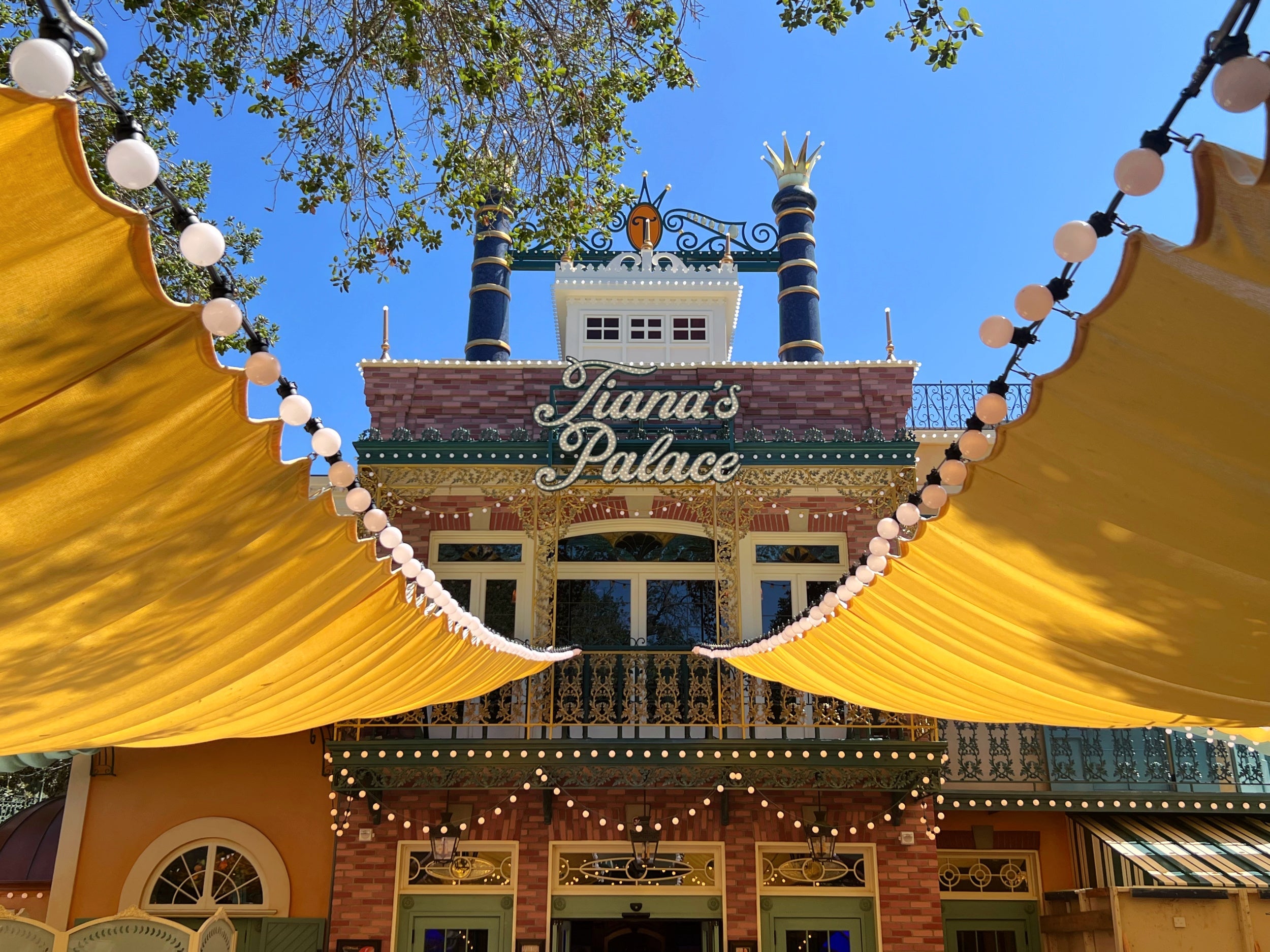 Tiana's Palace Exterior Disneyland