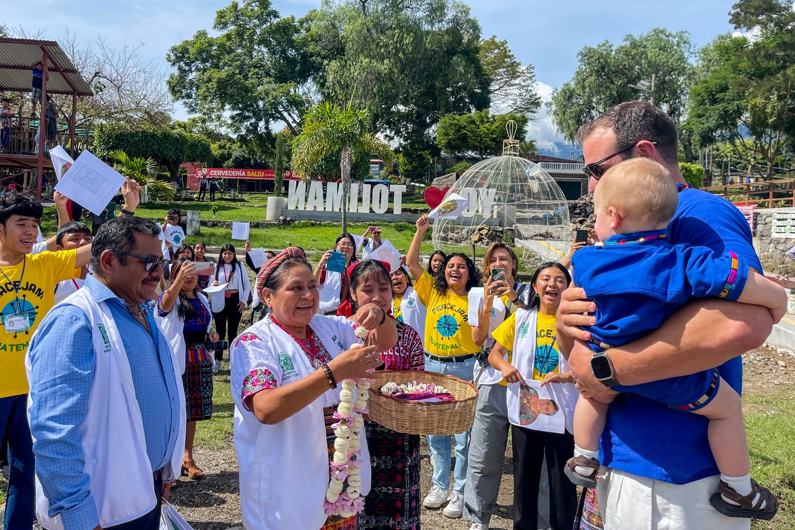 Welcome in Guatemala PeaceJam