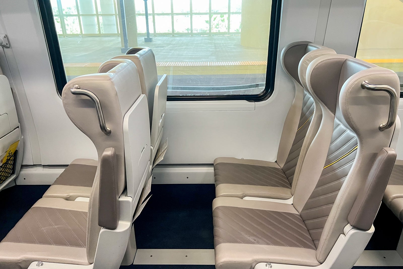 Brightline train seats