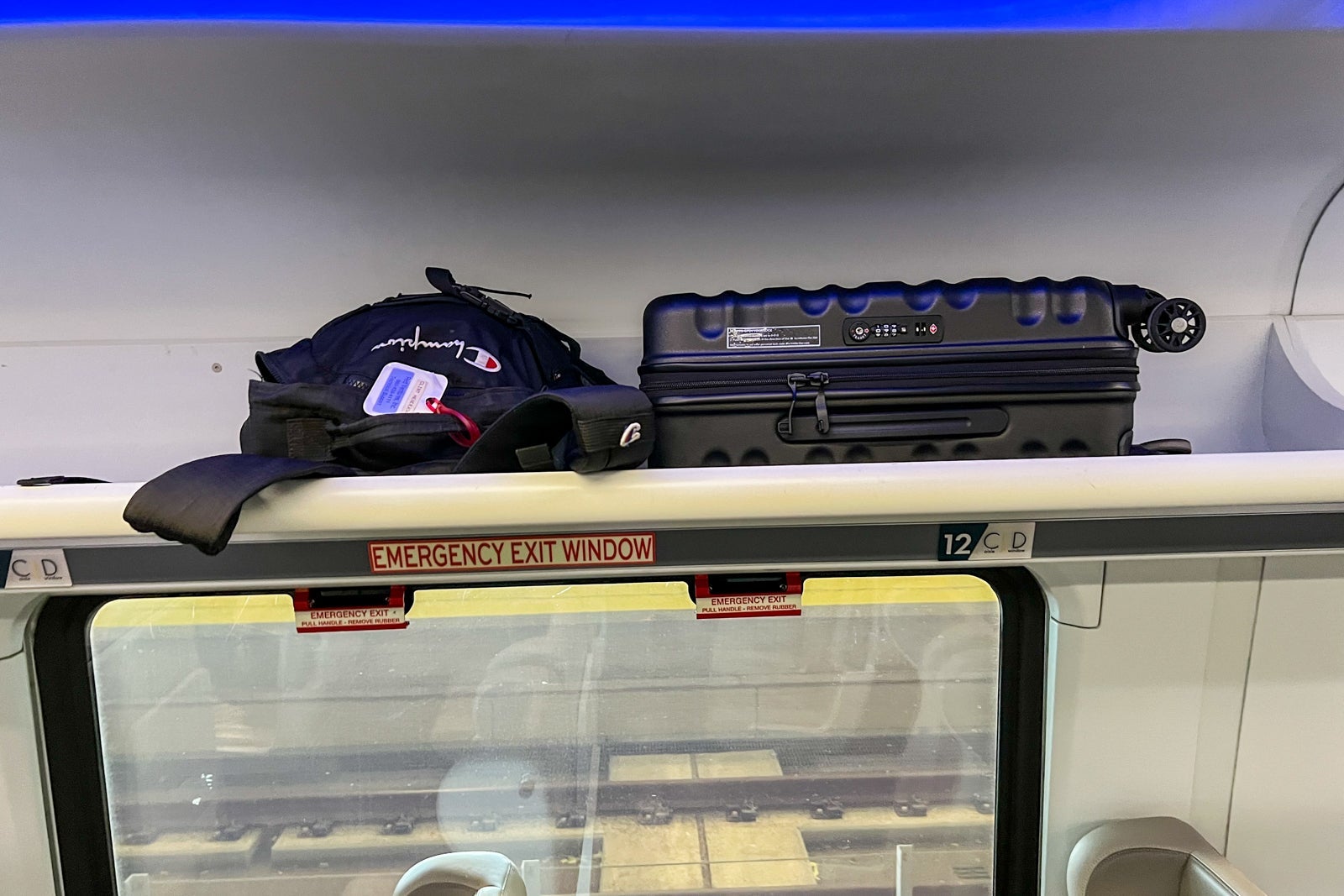 Brightline train storage