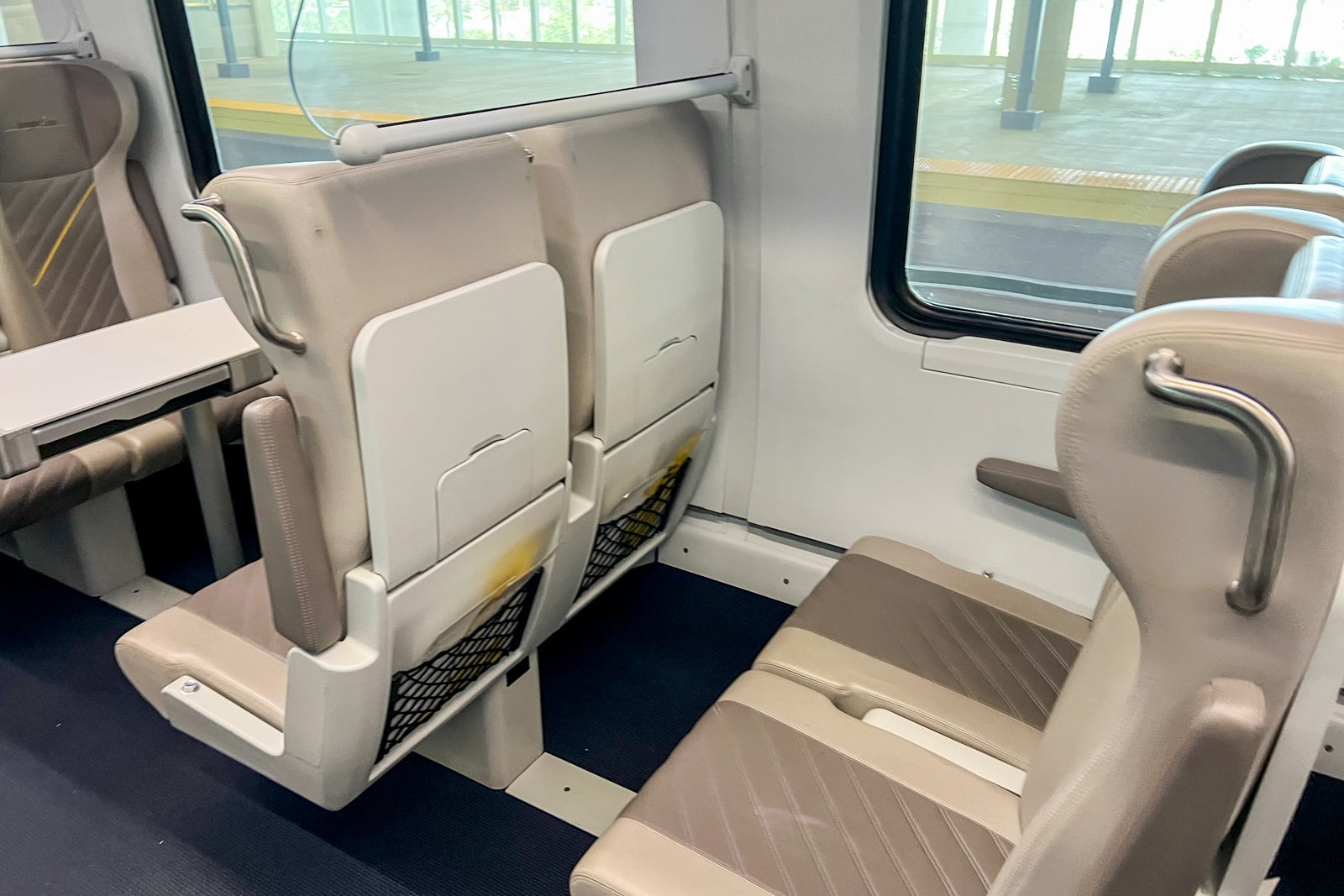 Brightline train seats