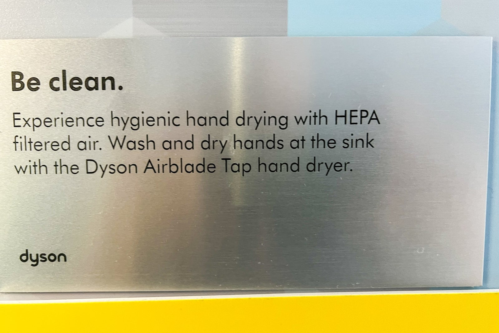 Brightline train bathroom