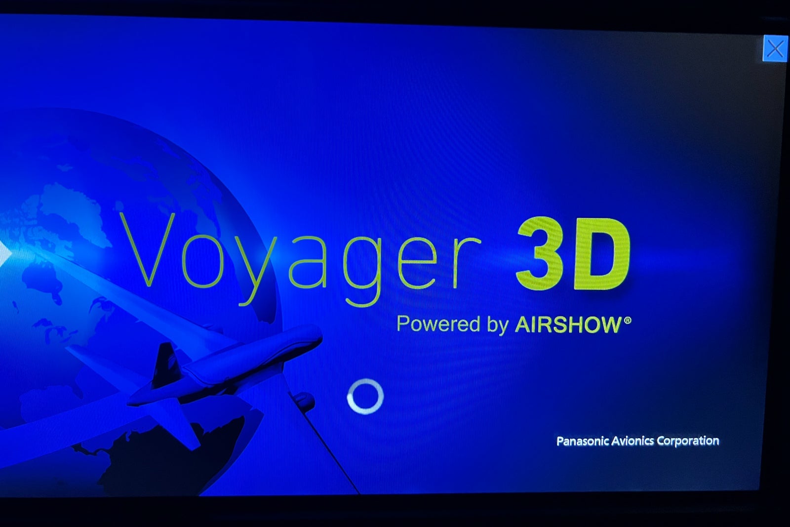 Business-class cabin inflight data