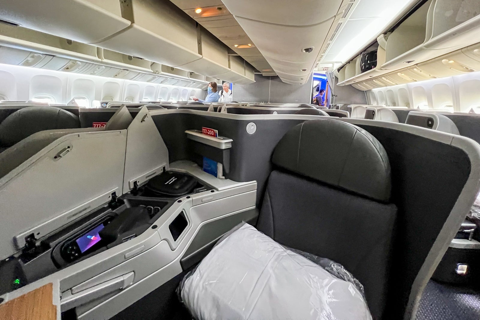 Business-class cabin