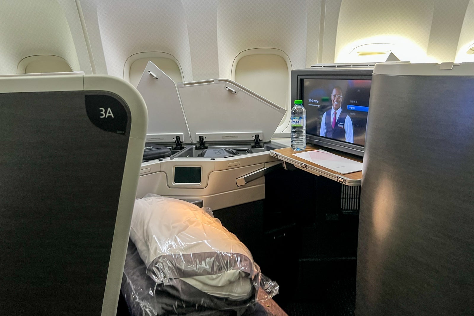 Business-class cabin