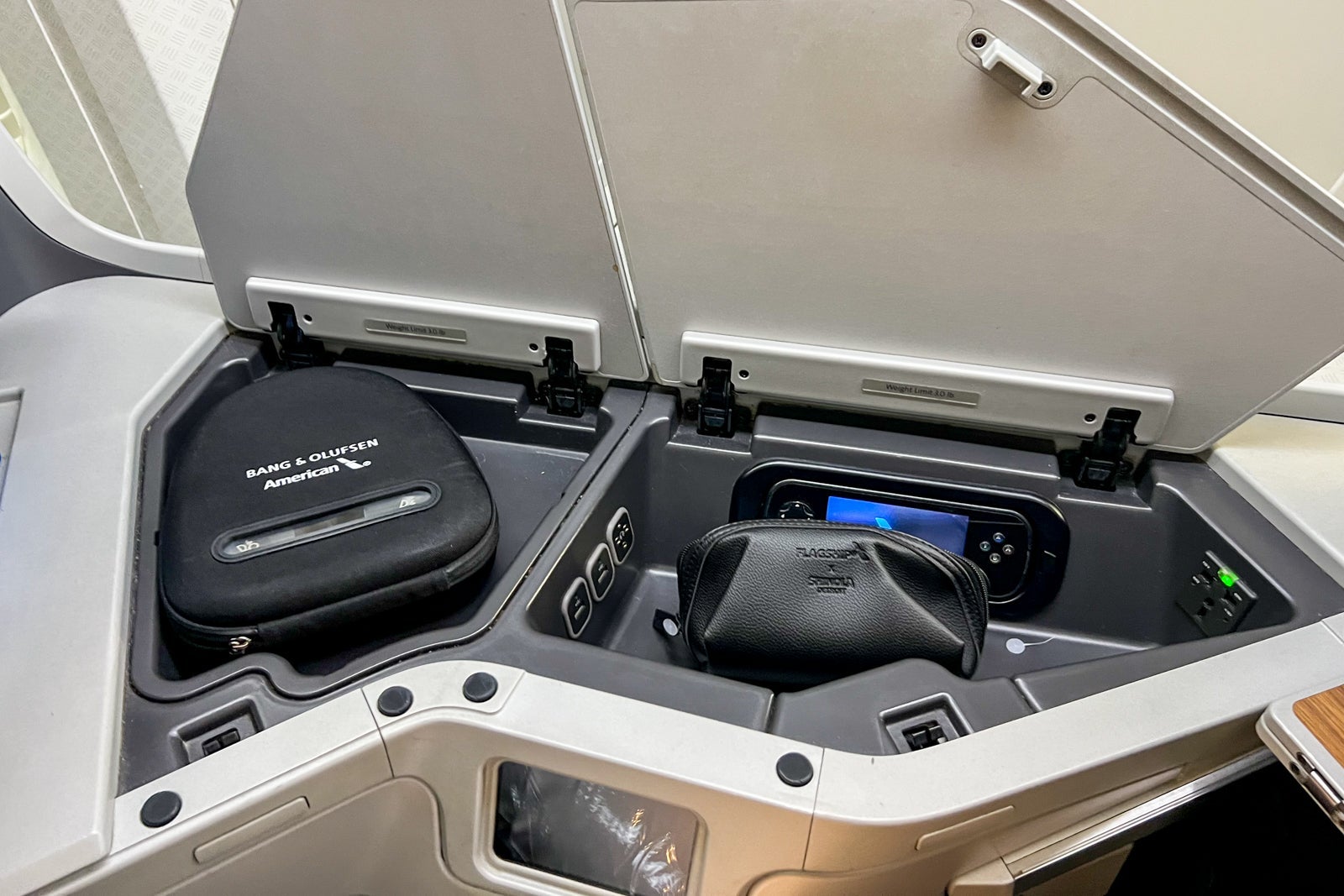 Business-class cabin