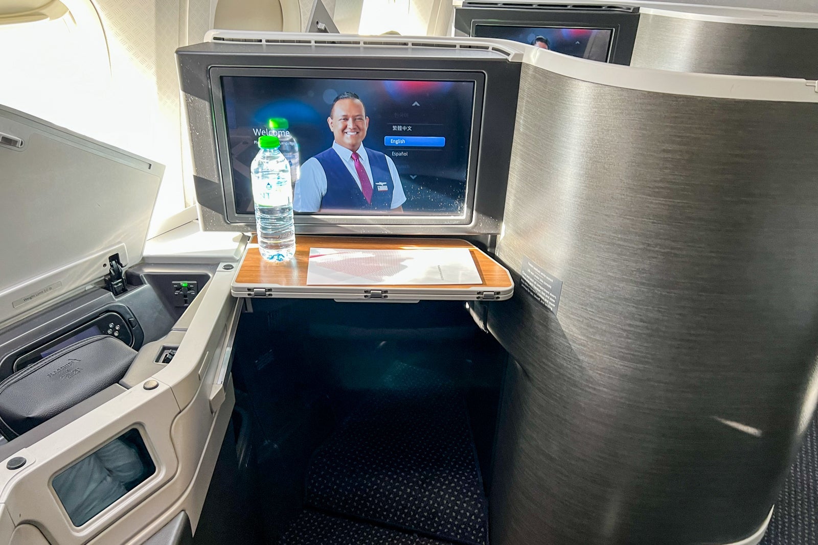 Business-class cabin