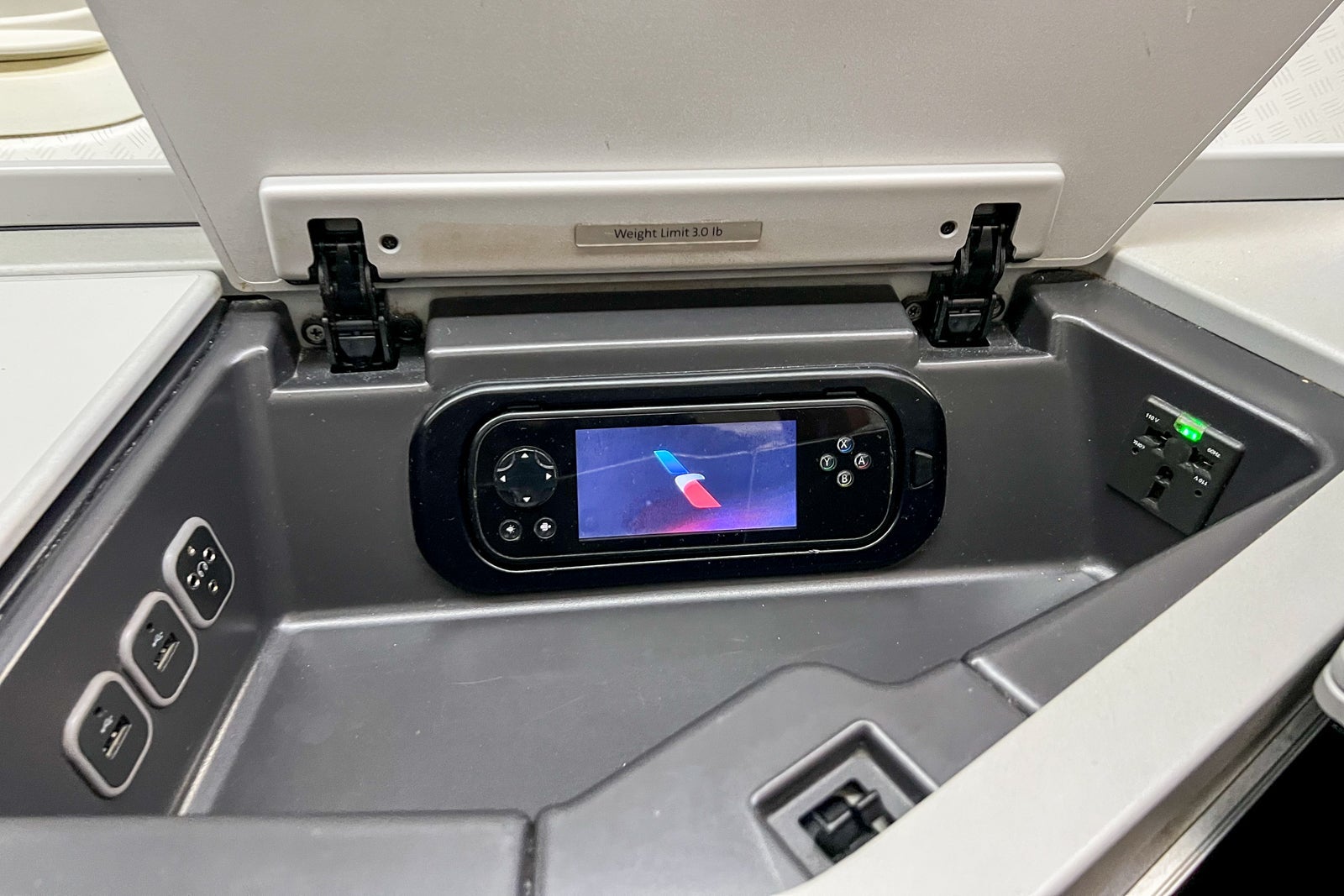 Business-class cabin