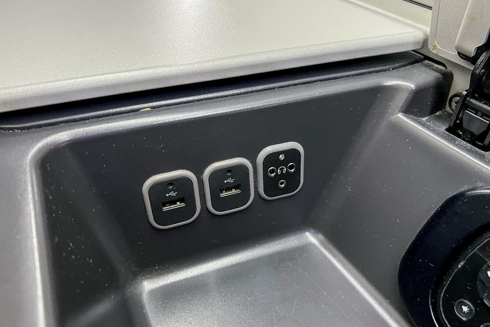 Business-class cabin