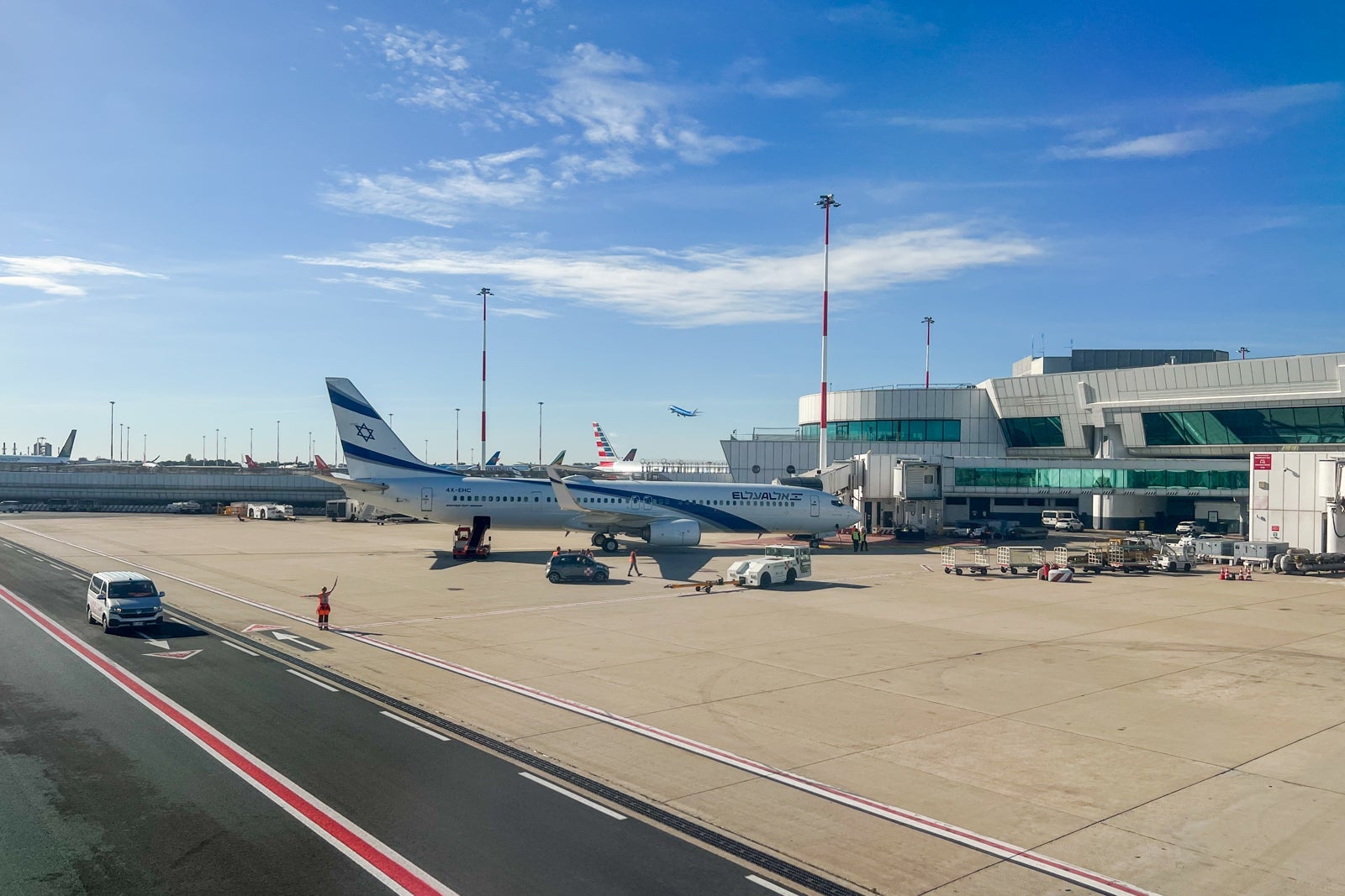 View from Business-class cabin
