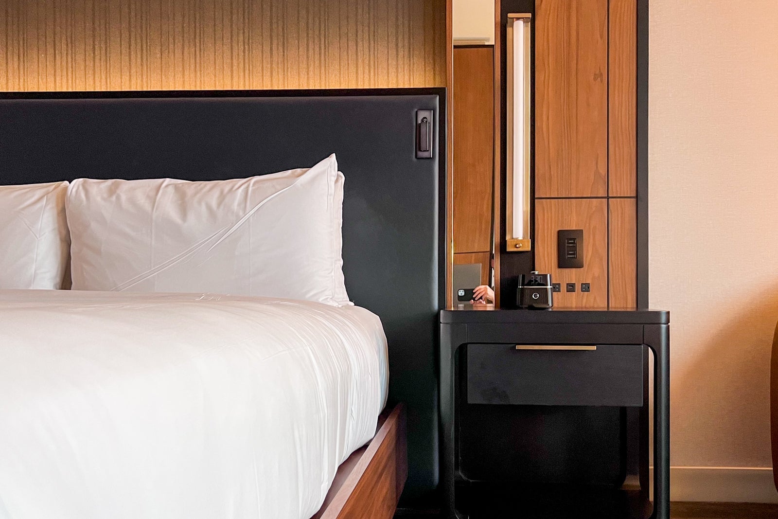 Inside guest room at Grand Hyatt Nashville