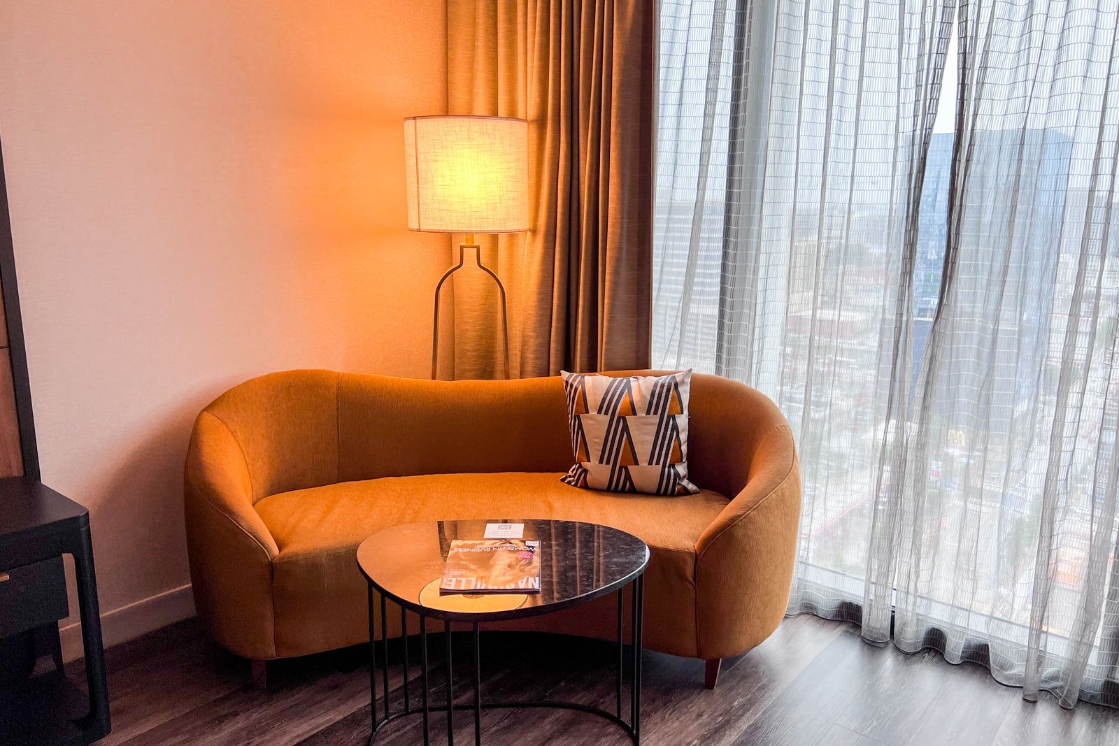 Seating area in room at Grand Hyatt Nashville