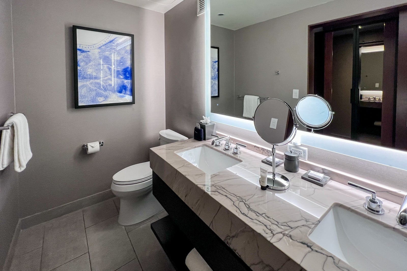 bathroom at Grand Hyatt Nashville