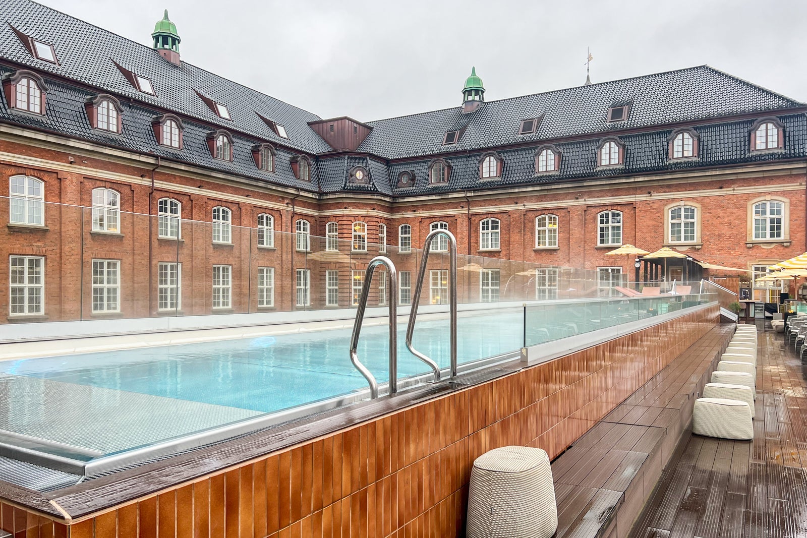 rooftop pool