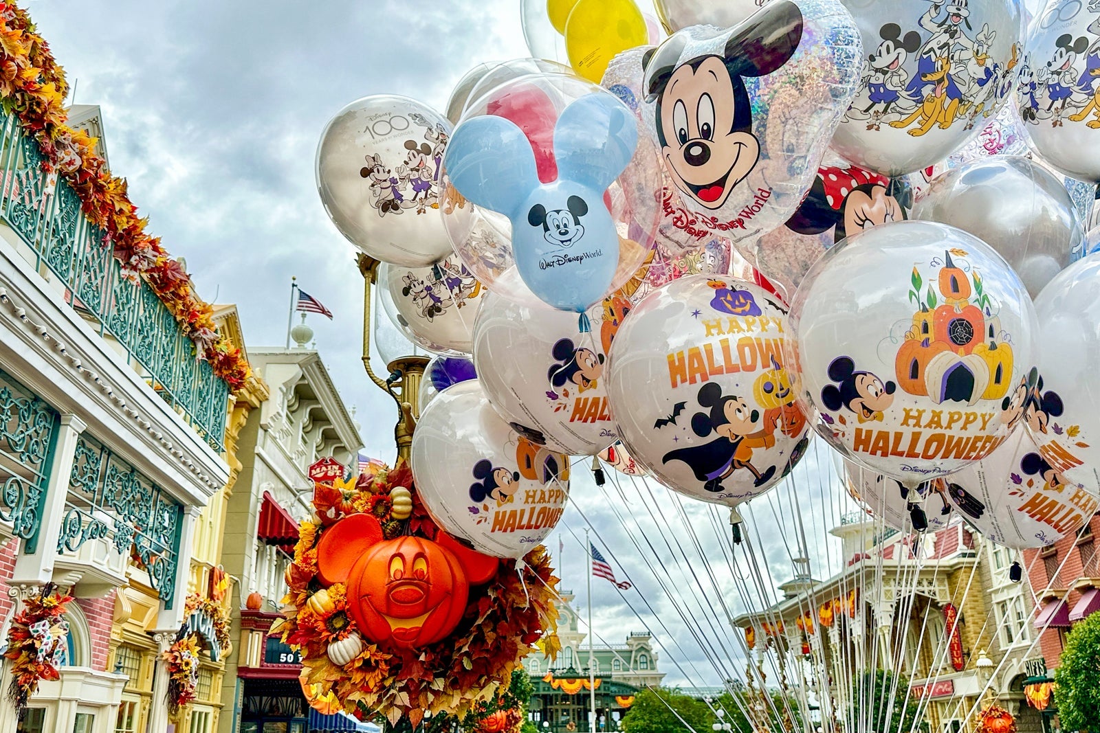 Mickey Mouse balloons