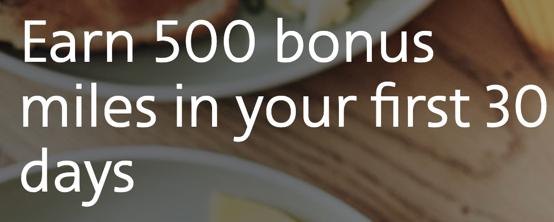 AA dining welcome offer
