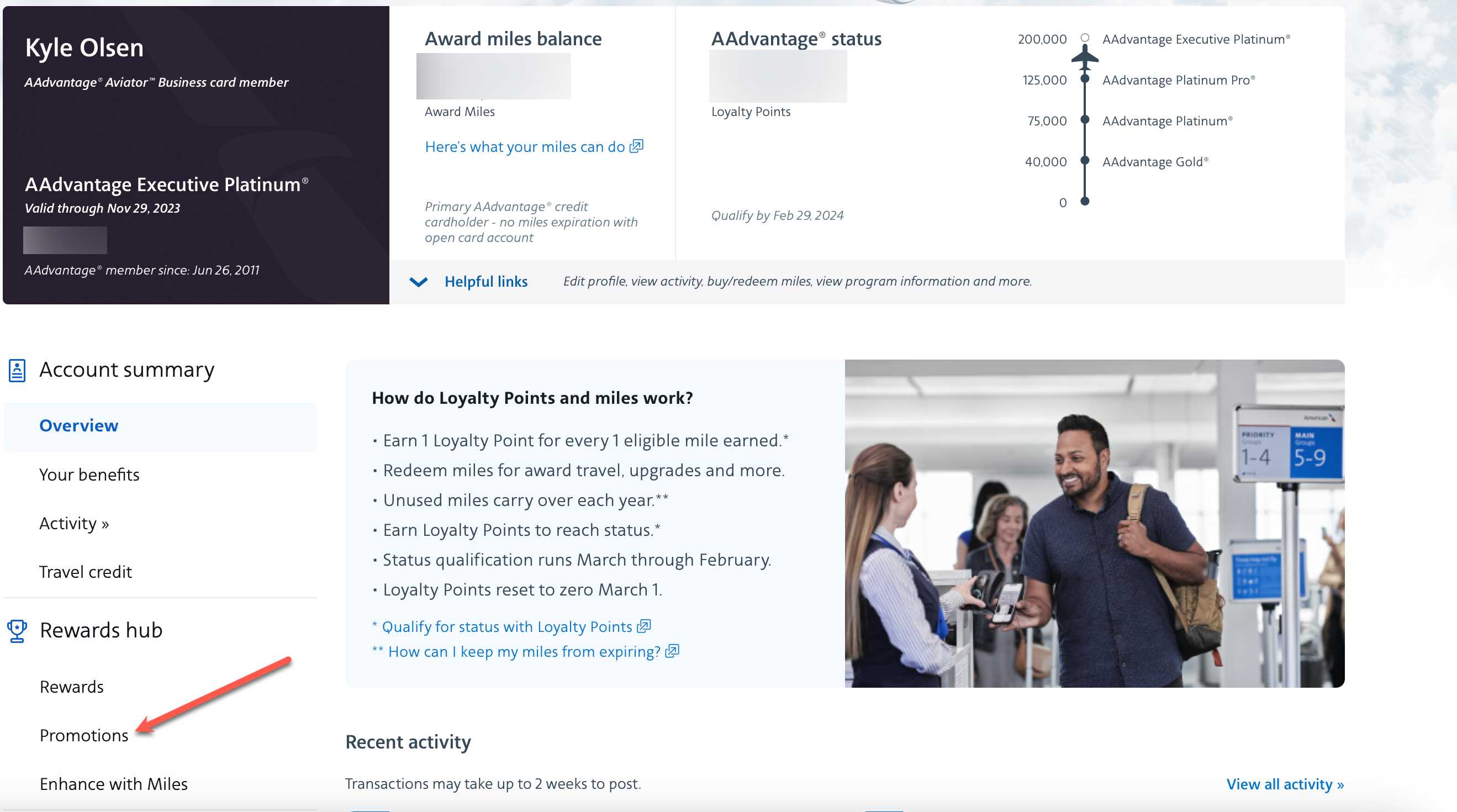 AAdvantage promotions