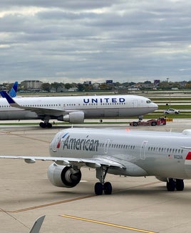 American Airbus A321 United Boeing 767 Chicago O'Hare ORD