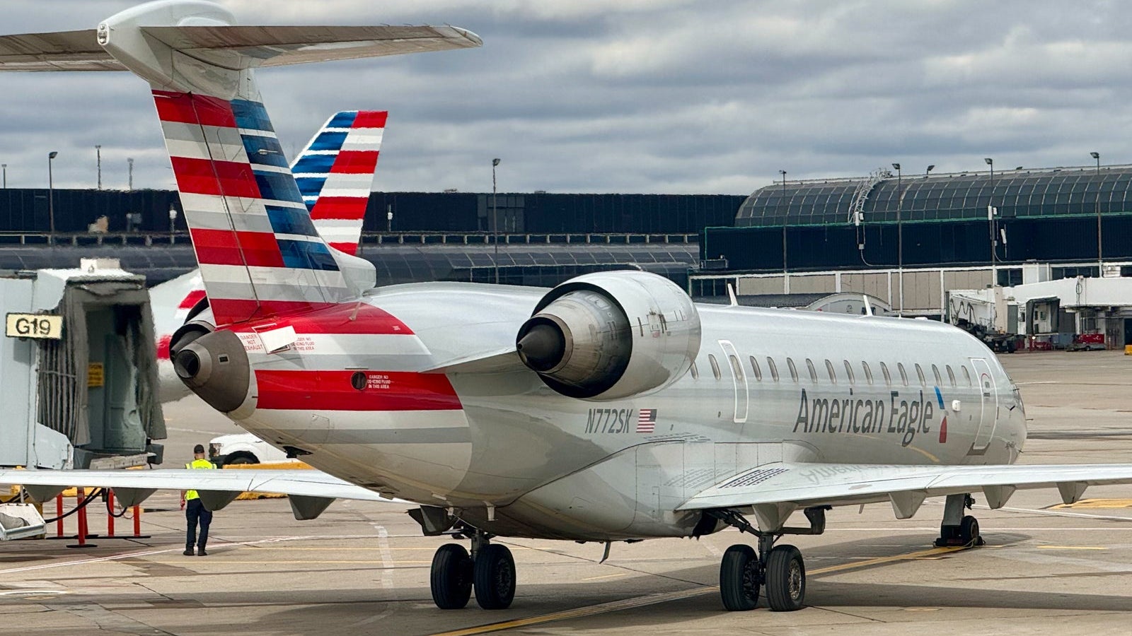 American Eagle CRJ700 Chicago O'Hare ORD