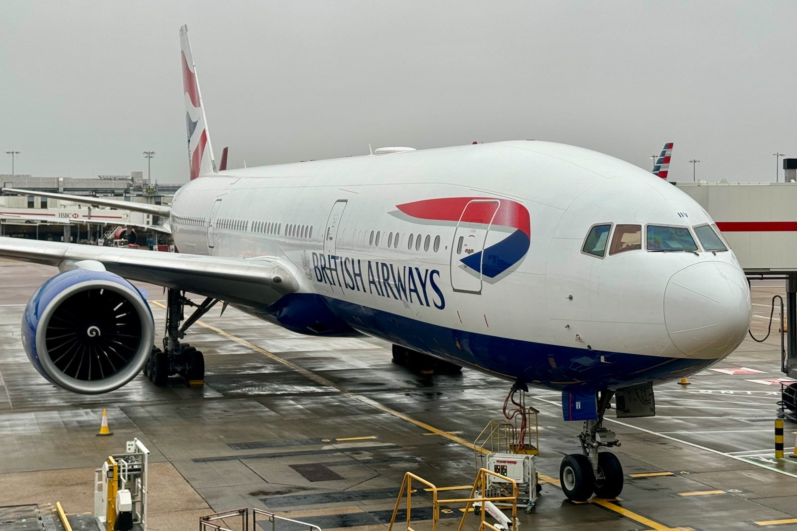 British Airways Boeing 777-200 London Heathrow LHR Terminal 3