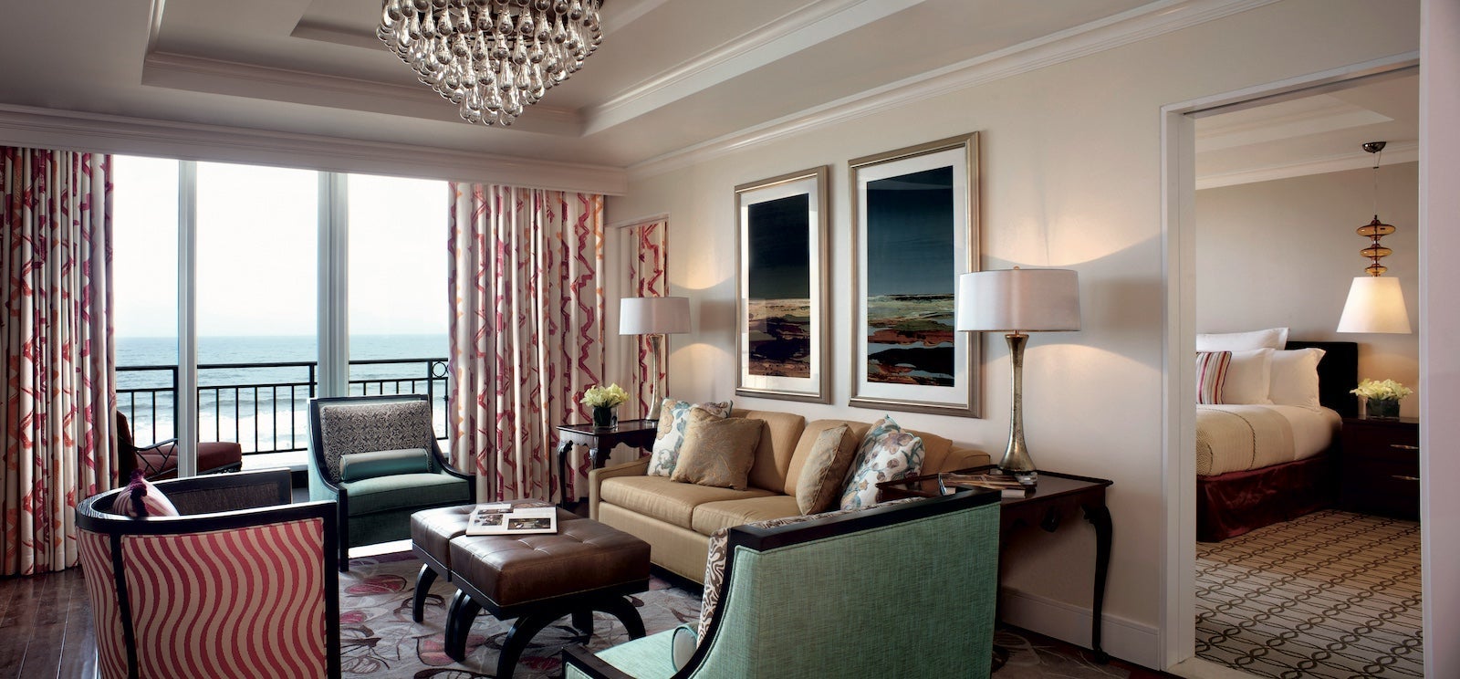 Atlantic Suite decorated for Christmas Ritz-Carlton