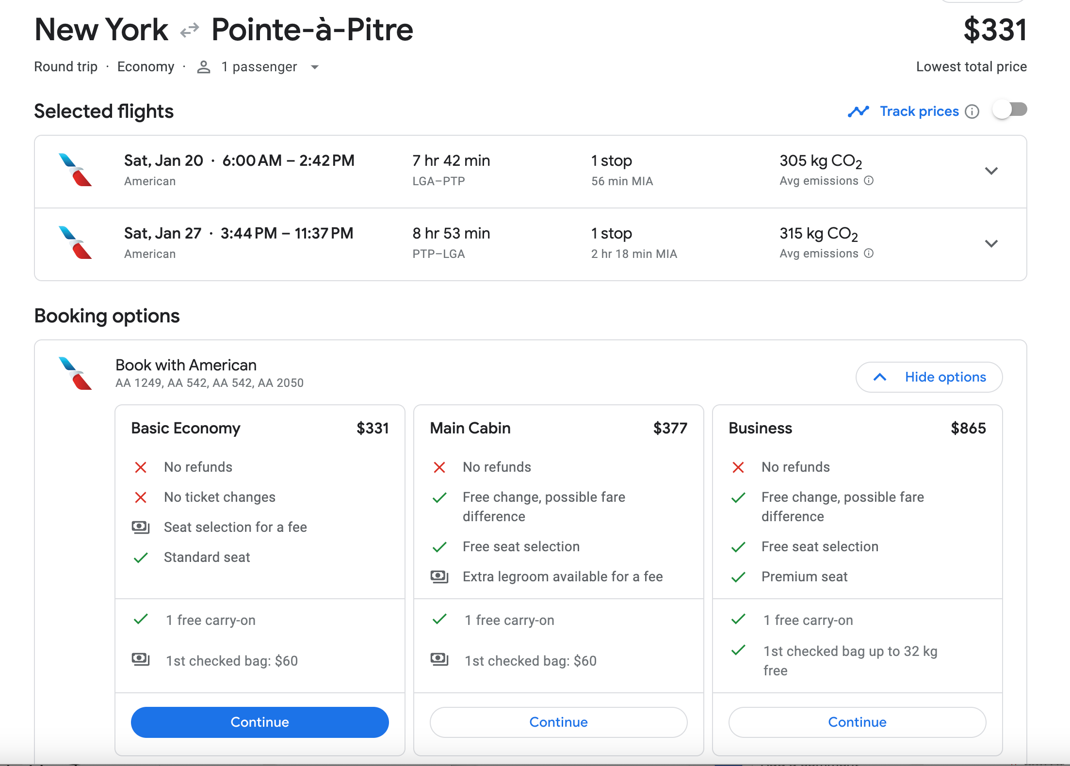 GOOGLE FLIGHTS