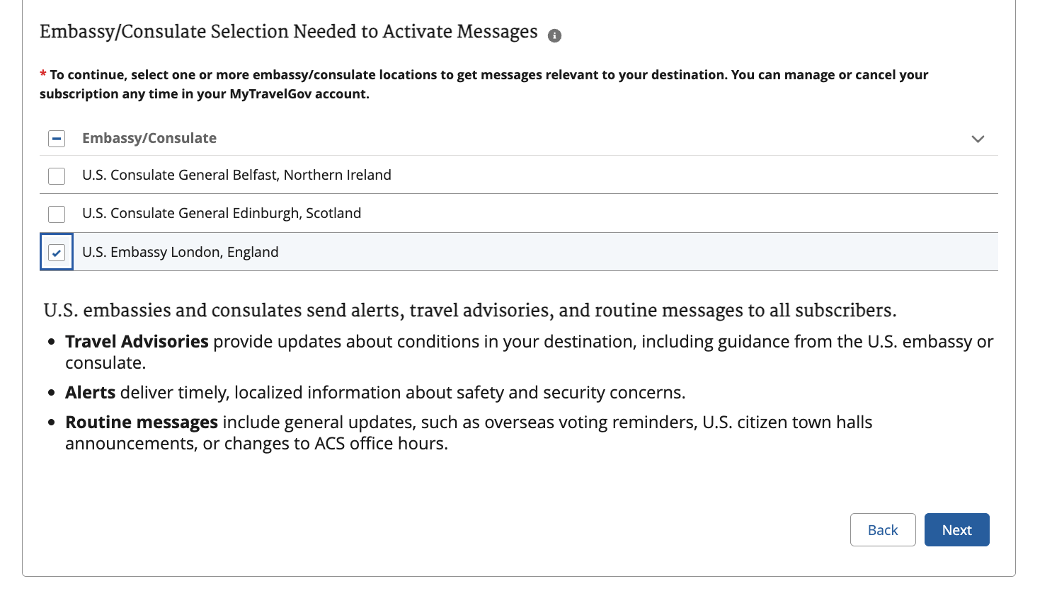Smart Traveler Enrollment Program (STEP)