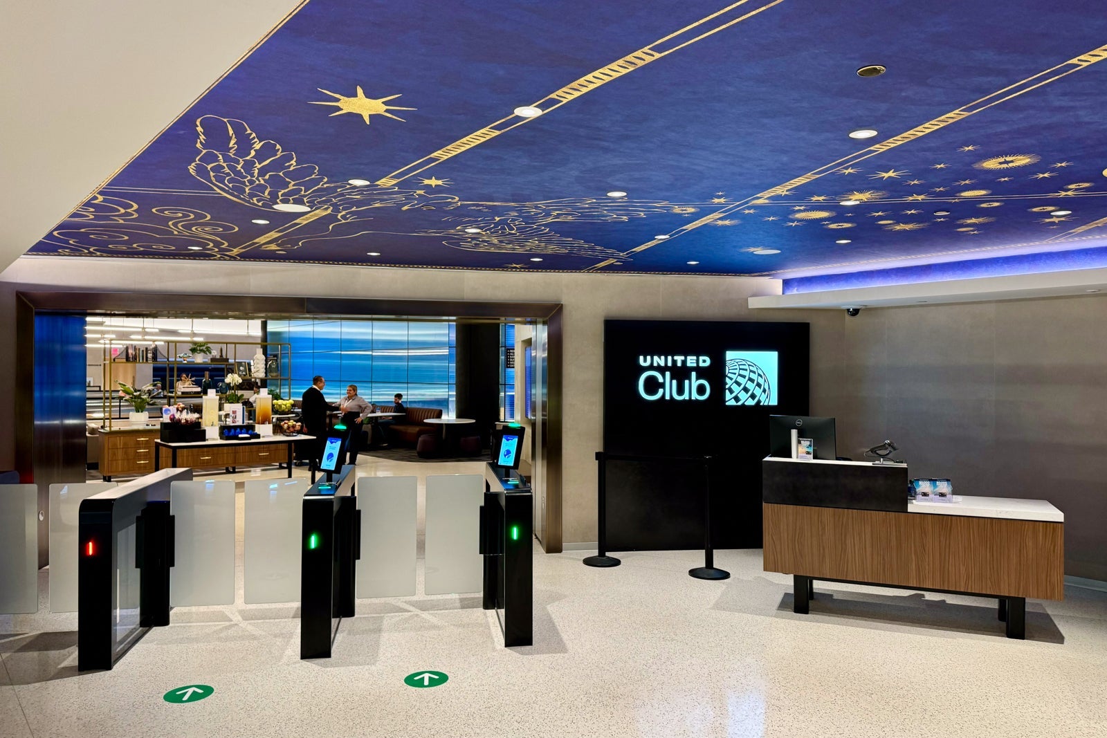United Club entrance