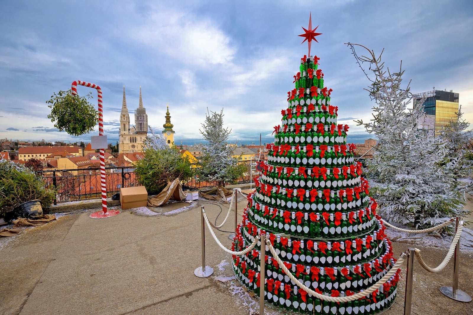 Christmas market in Zagreb, Croatia
