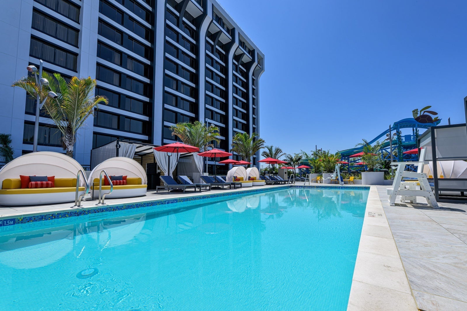 Pixel Pool at Pixar Place Hotel