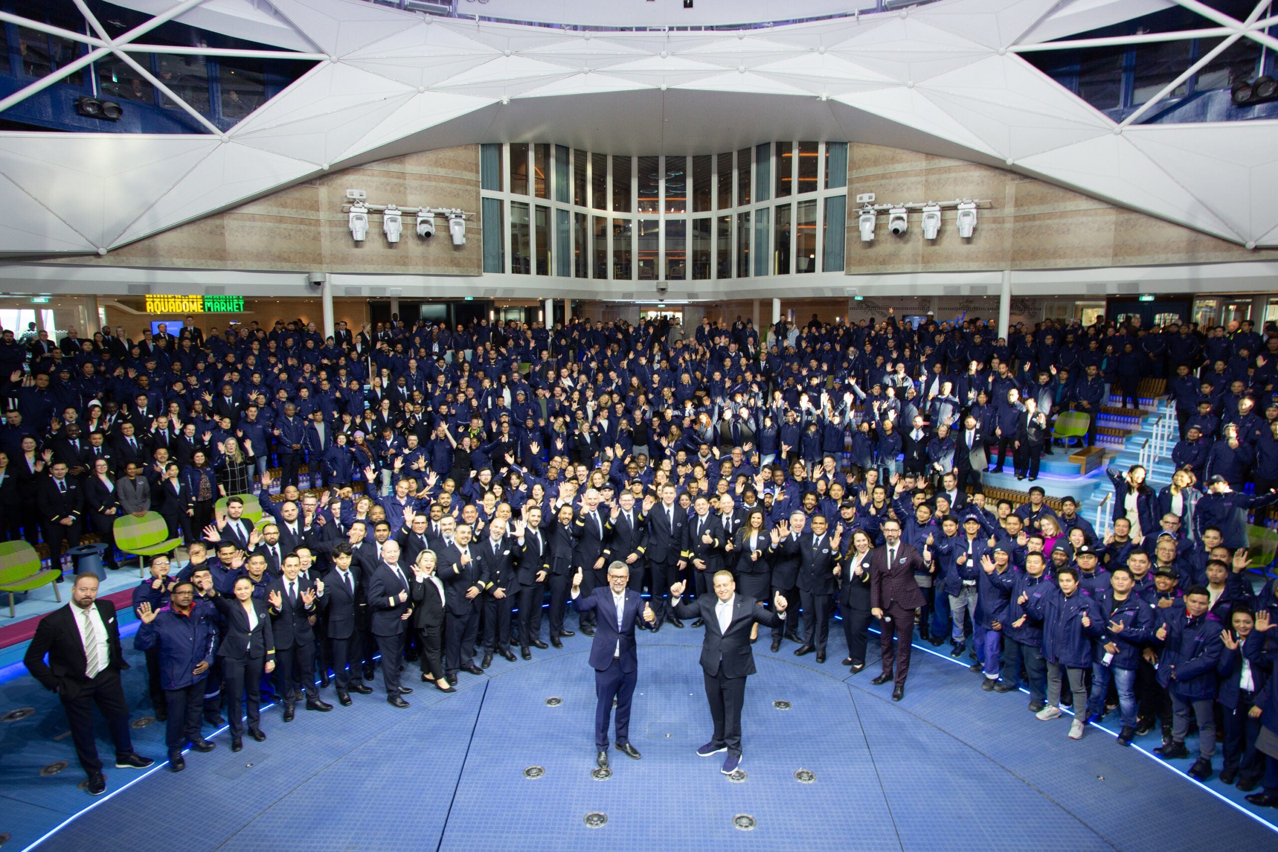 Icon of the Seas delivery ceremony