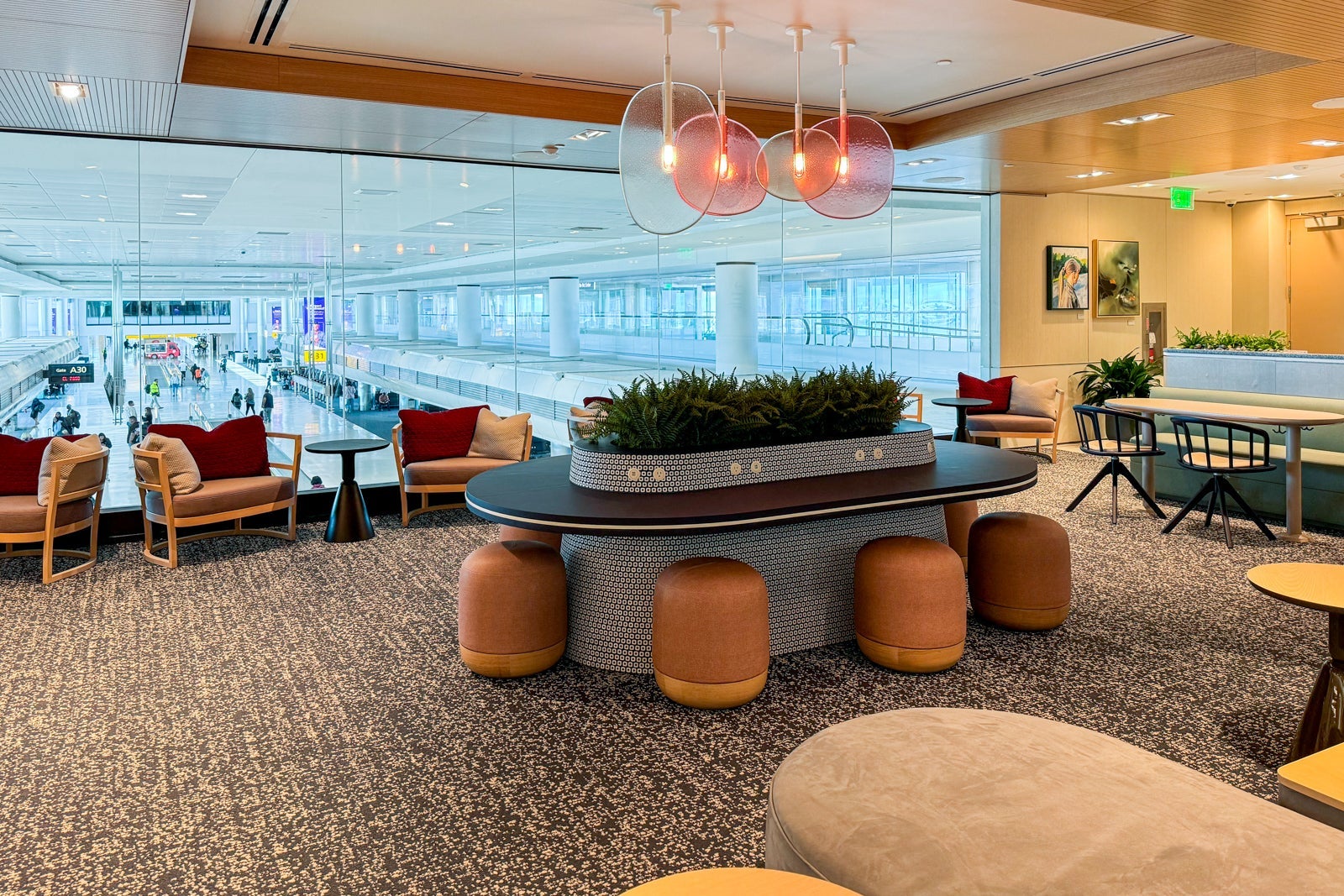 airport lounge