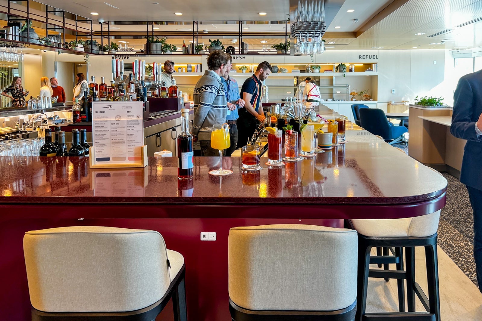 Denver Capital One Lounge
