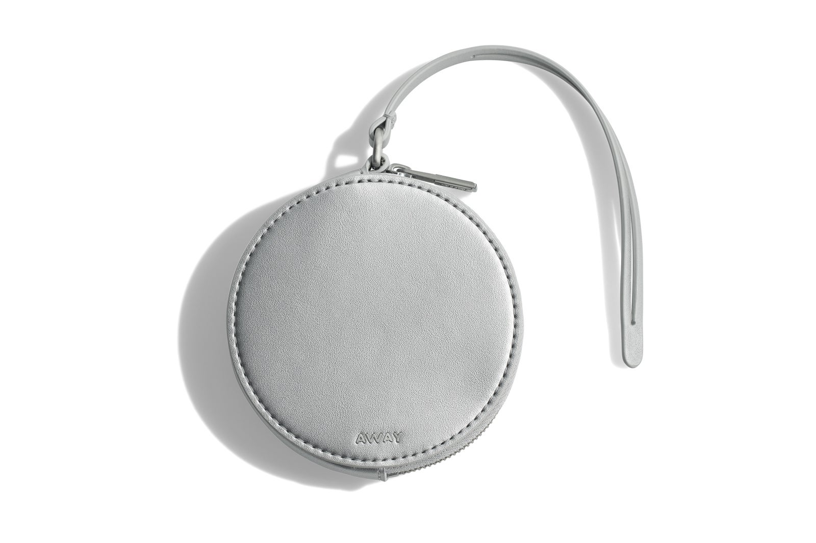 Holiday Magenta Collection circle pouch from Away