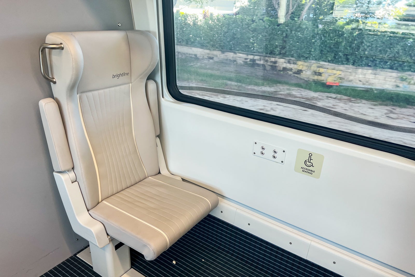 Brightline train cabin