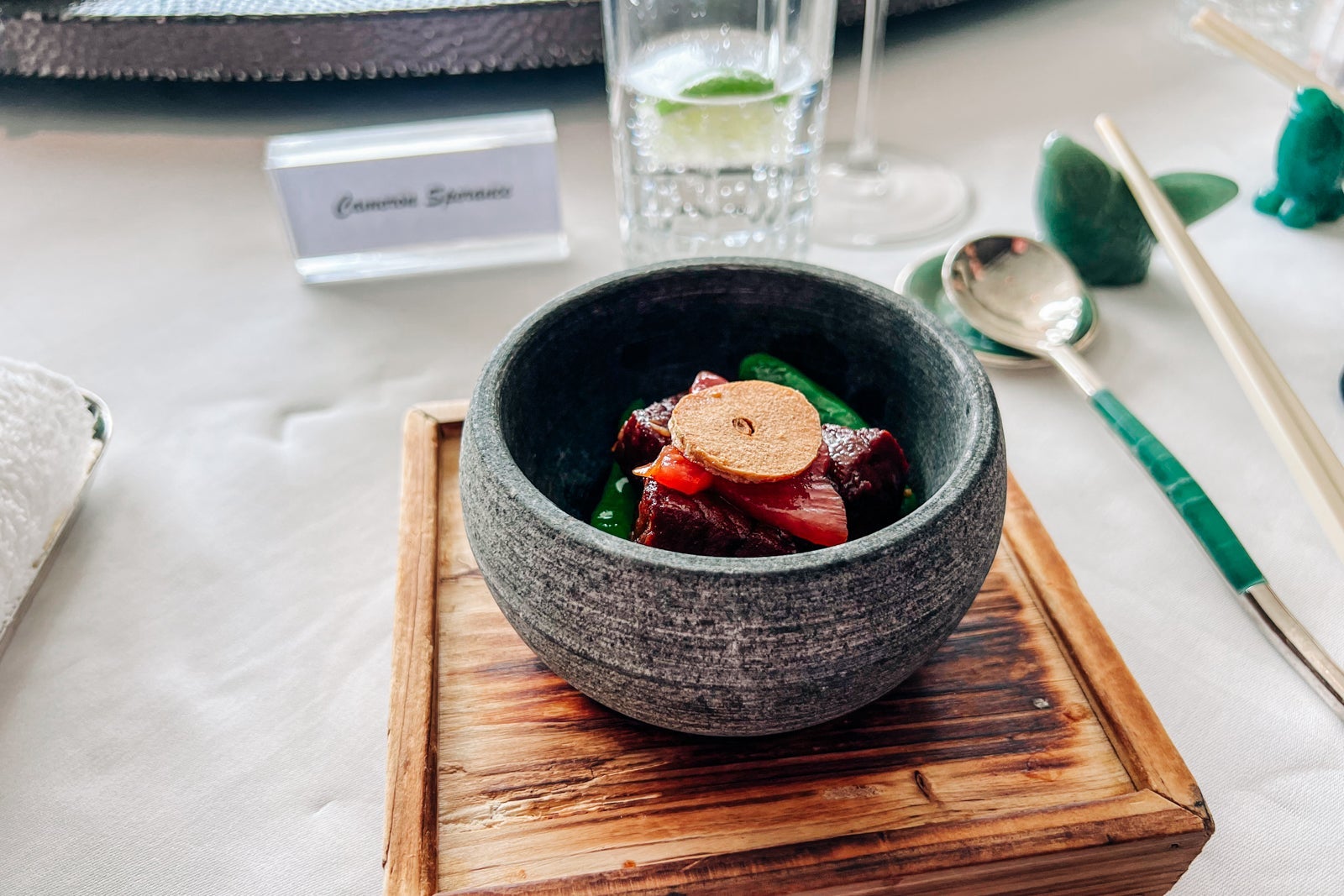 Meal at Regent Hong Kong