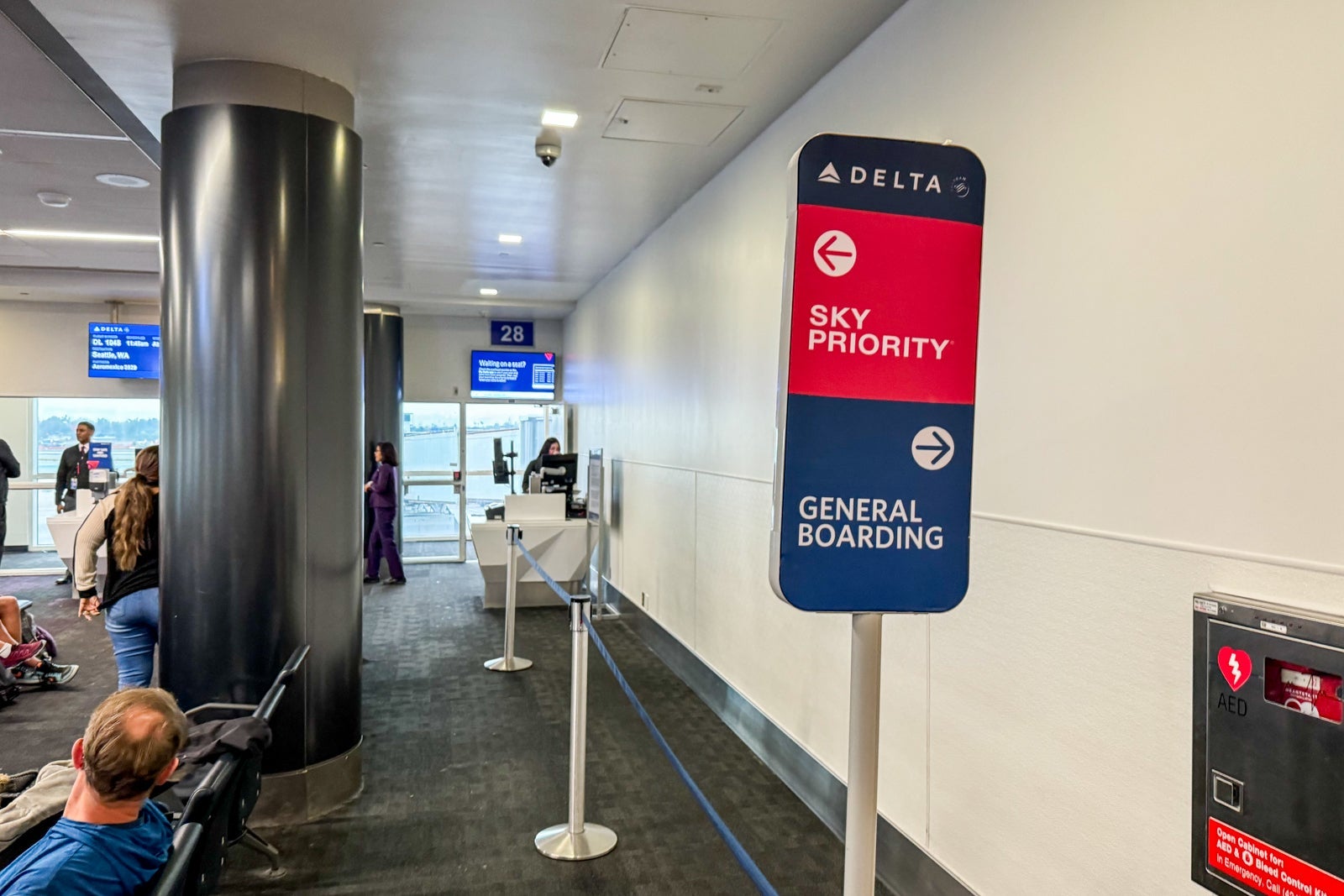 Check in with Delta