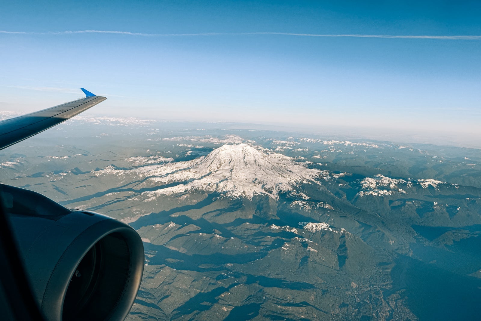 airplane flying over