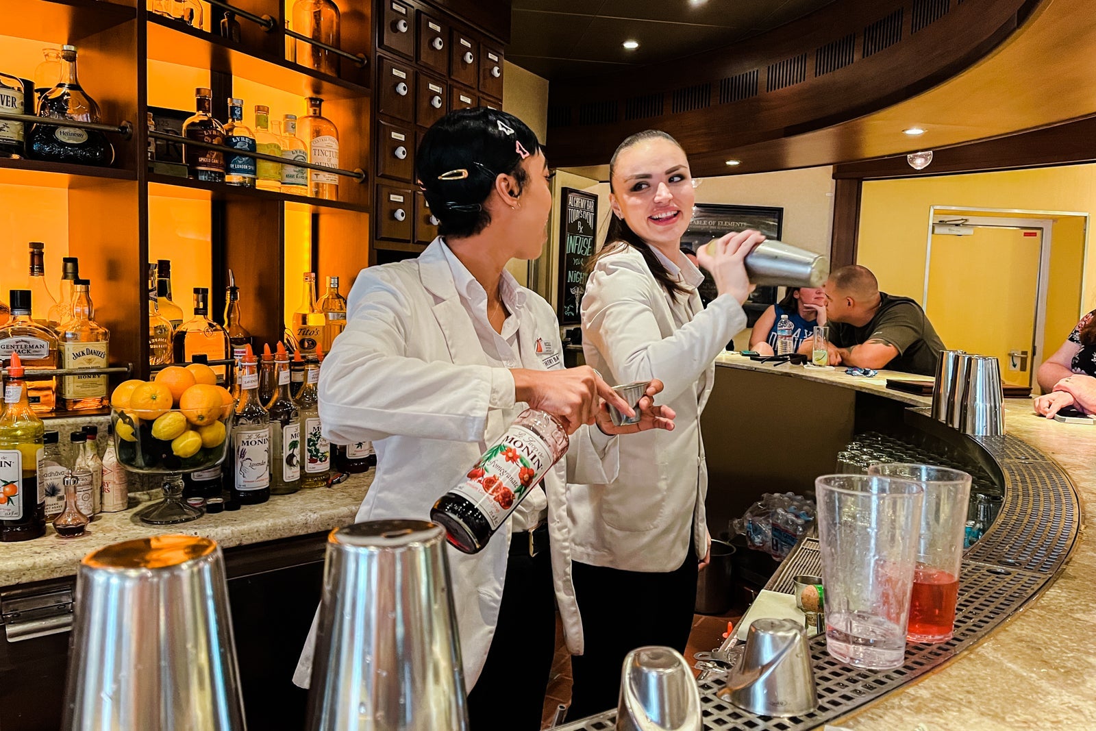 Bartenders at Alchemy Bar