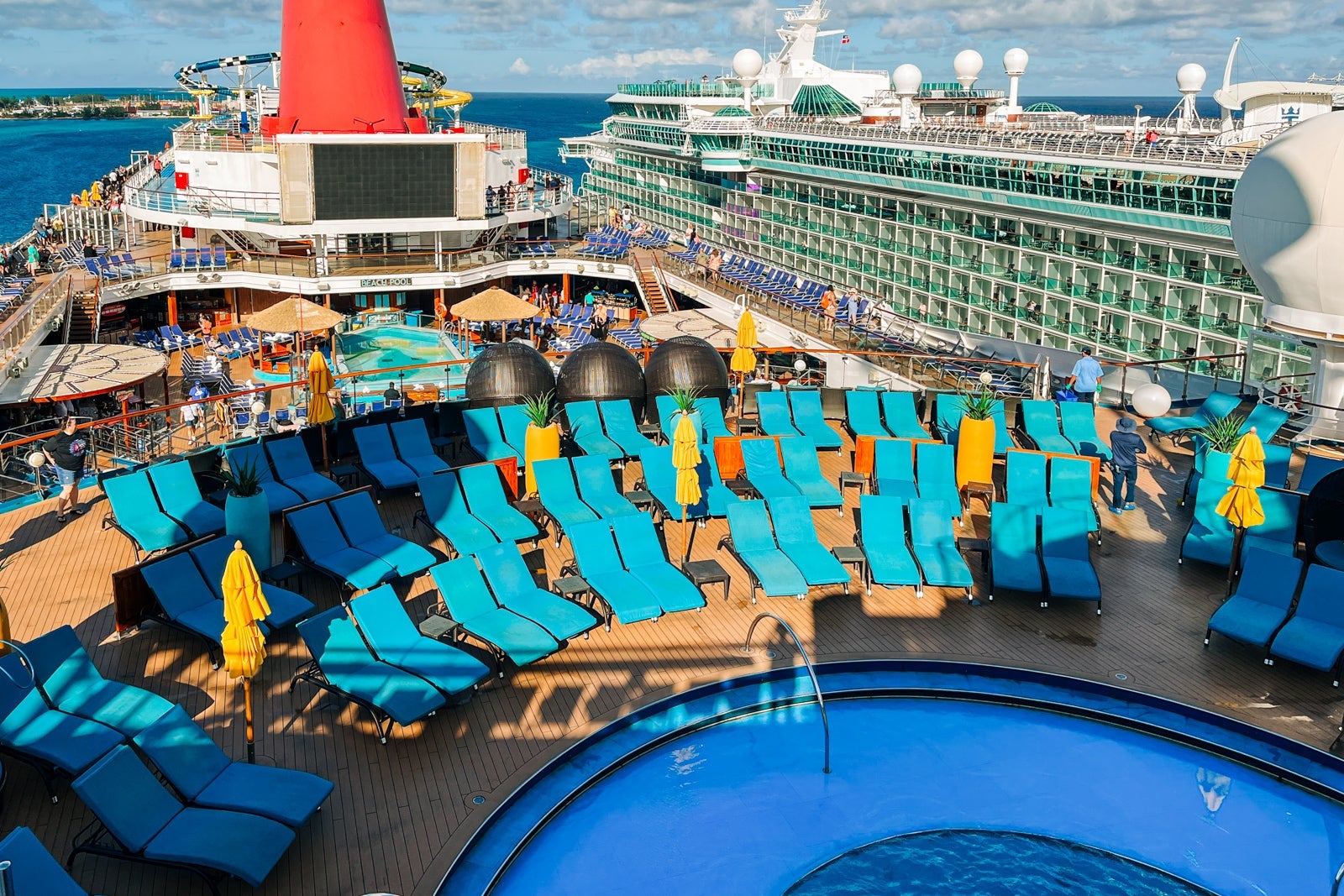 Serenity Deck on Carnival Sunshine