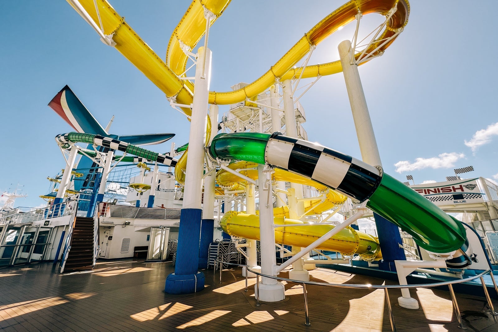 Waterworks area on Carnival Sunshine