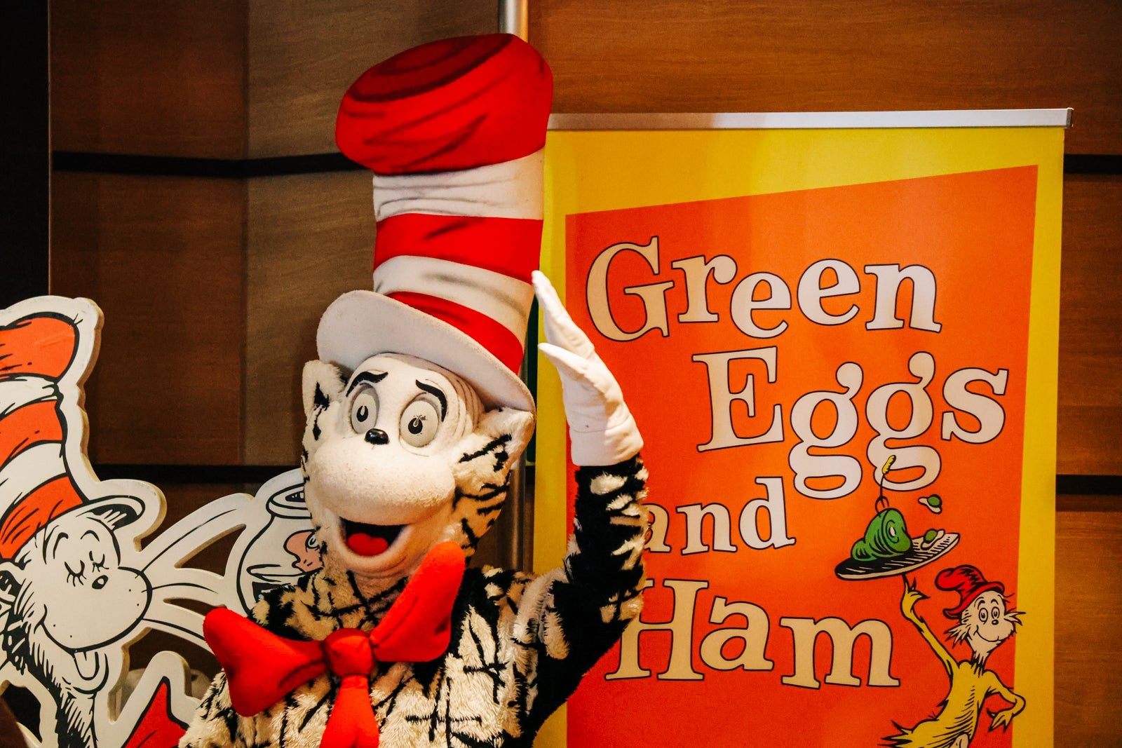 Green Eggs and Ham breakfast on Carnival Sunshine