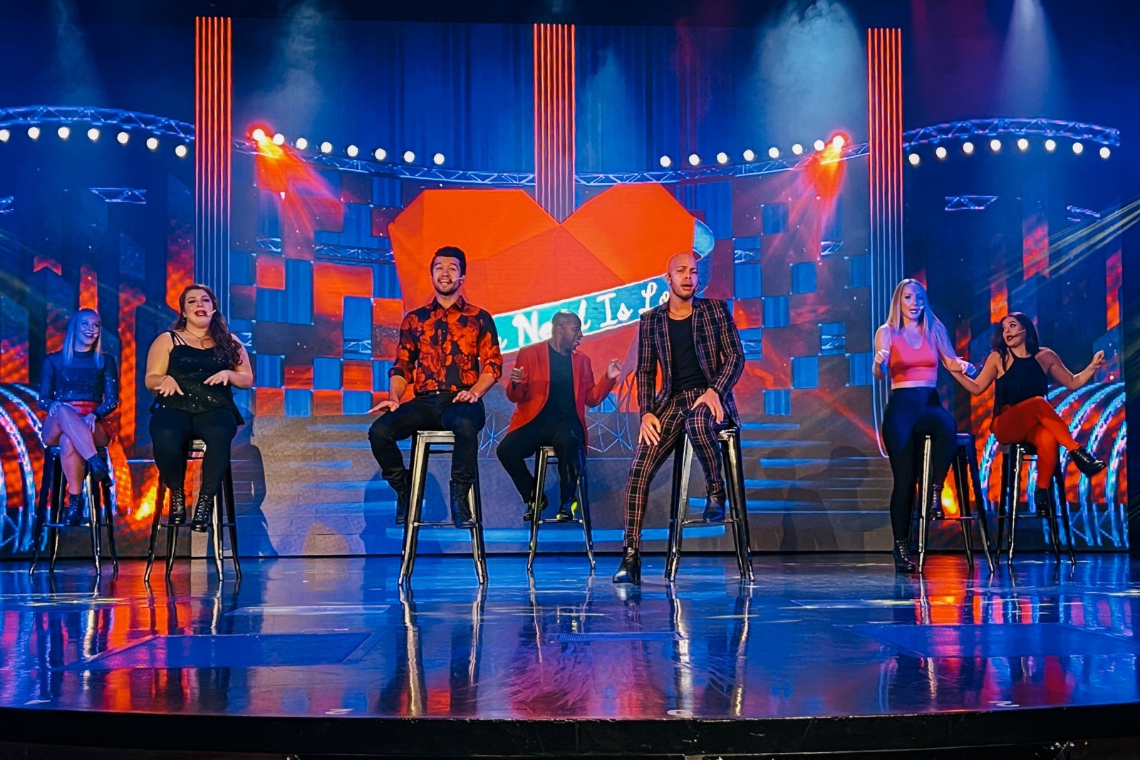 Epic Rock production on the Carnival Sunshine