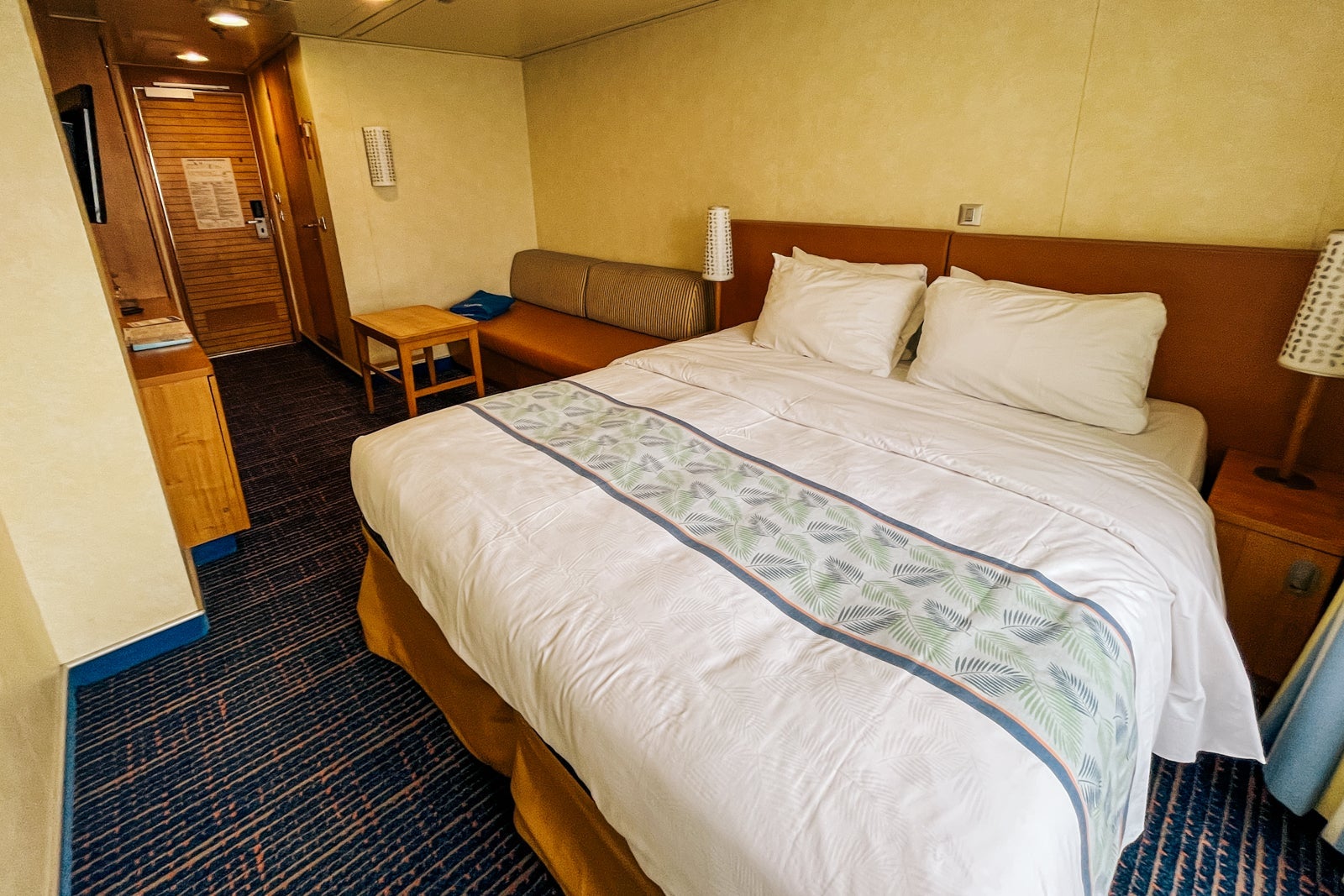 Aft cabin on Carnival Sunshine