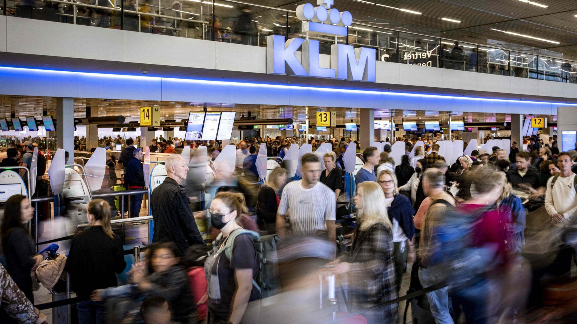 NETHERLANDS-TRANSPORT-LABOUR-STRIKE-AIRPORT