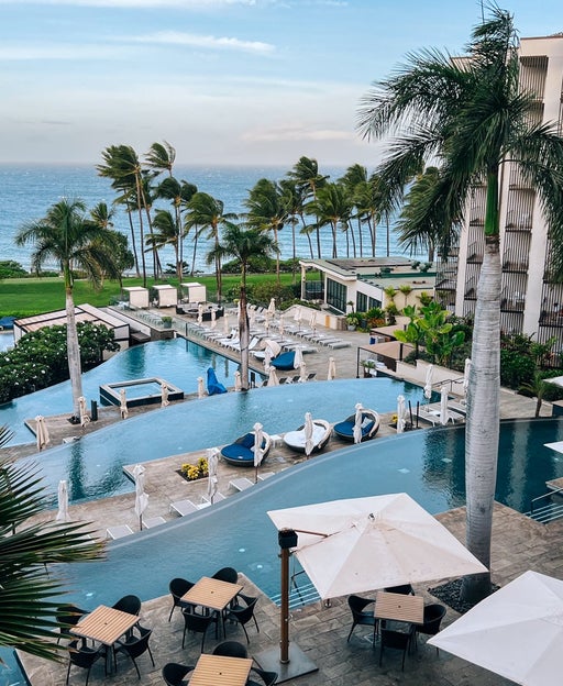 Andaz Maui swimming pools.