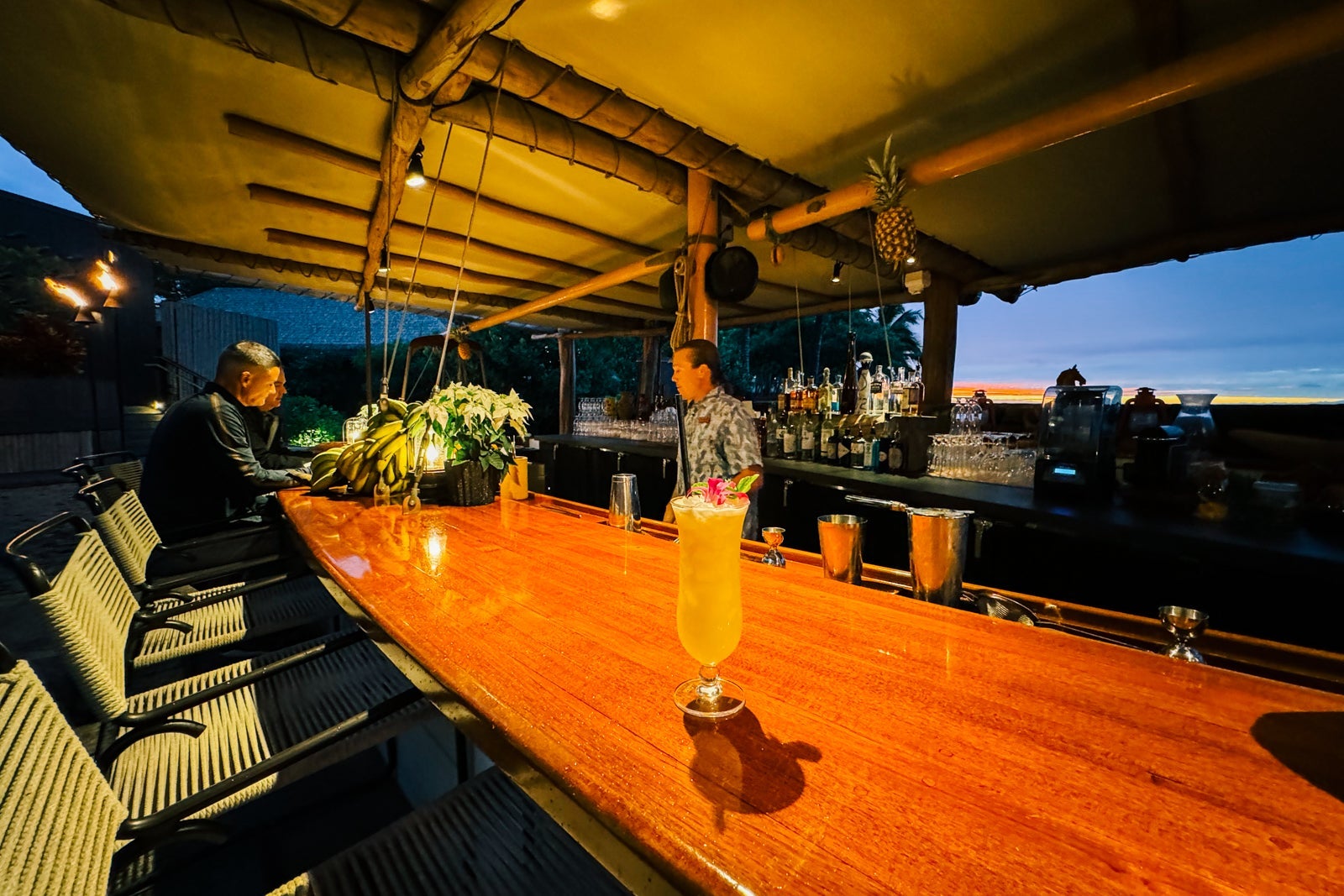Bar at Kona Village, a Rosewood Resort
